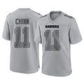 Kooe LV.Raiders #11 Jeremy Chinn Player Gray Atmosphere Fashion Limited Game Stitched Jerseys