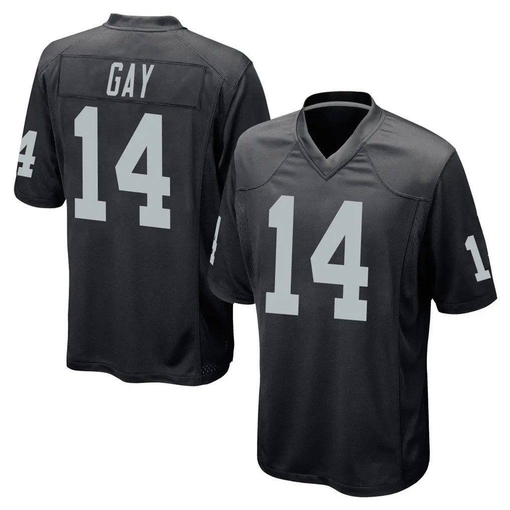 Kooe LV.Raiders #14 Matt Gay Player Black Home Game Stitched Jerseys