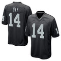 Kooe LV.Raiders #14 Matt Gay Player Black Home Game Stitched Jerseys