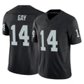 Kooe LV.Raiders #14 Matt Gay Player Black Limited Vapor F.U.S.E. Home Game Stitched Jerseys