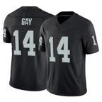 Kooe LV.Raiders #14 Matt Gay Player Black Limited Vapor F.U.S.E. Home Game Stitched Jerseys