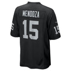 Kooe LV.Raiders #15 Fernando Mendoza Black 2026 Draft First Round Pick No. 1 Team Game Stitched Jerseys