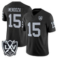 Kooe LV.Raiders #15 Fernando Mendoza Player Black 2026 Vapor Limited Home Game Stitched Jerseys