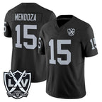 Kooe LV.Raiders #15 Fernando Mendoza Player Black 2026 Vapor Limited Home Game Stitched Jerseys