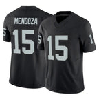 Kooe LV.Raiders #15 Fernando Mendoza Player Black Limited Vapor F.U.S.E. Home Game Stitched Jerseys