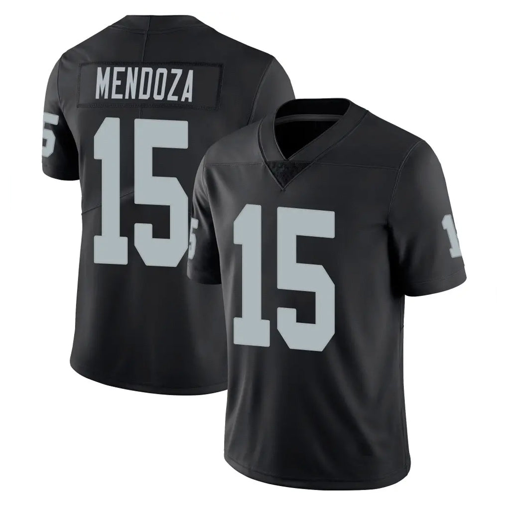 Kooe LV.Raiders #15 Fernando Mendoza Player Black Limited Vapor Untouchable Home Game Stitched Jerseys