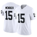 Kooe LV.Raiders #15 Fernando Mendoza Player White Limited Vapor F.U.S.E. Home Game Stitched Jerseys