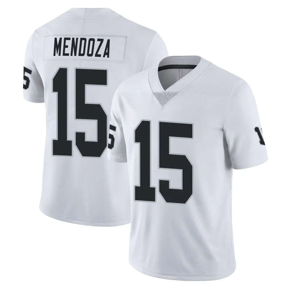 Kooe LV.Raiders #15 Fernando Mendoza Player White Limited Vapor Untouchable Home Game Stitched Jerseys