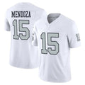 Kooe LV.Raiders #15 Fernando Mendoza Player White Vapor F.U.S.E. Limited Home Game Stitched Jerseys