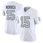 Kooe LV.Raiders #15 Fernando Mendoza Player White Vapor F.U.S.E. Limited Home Game Stitched Jerseys