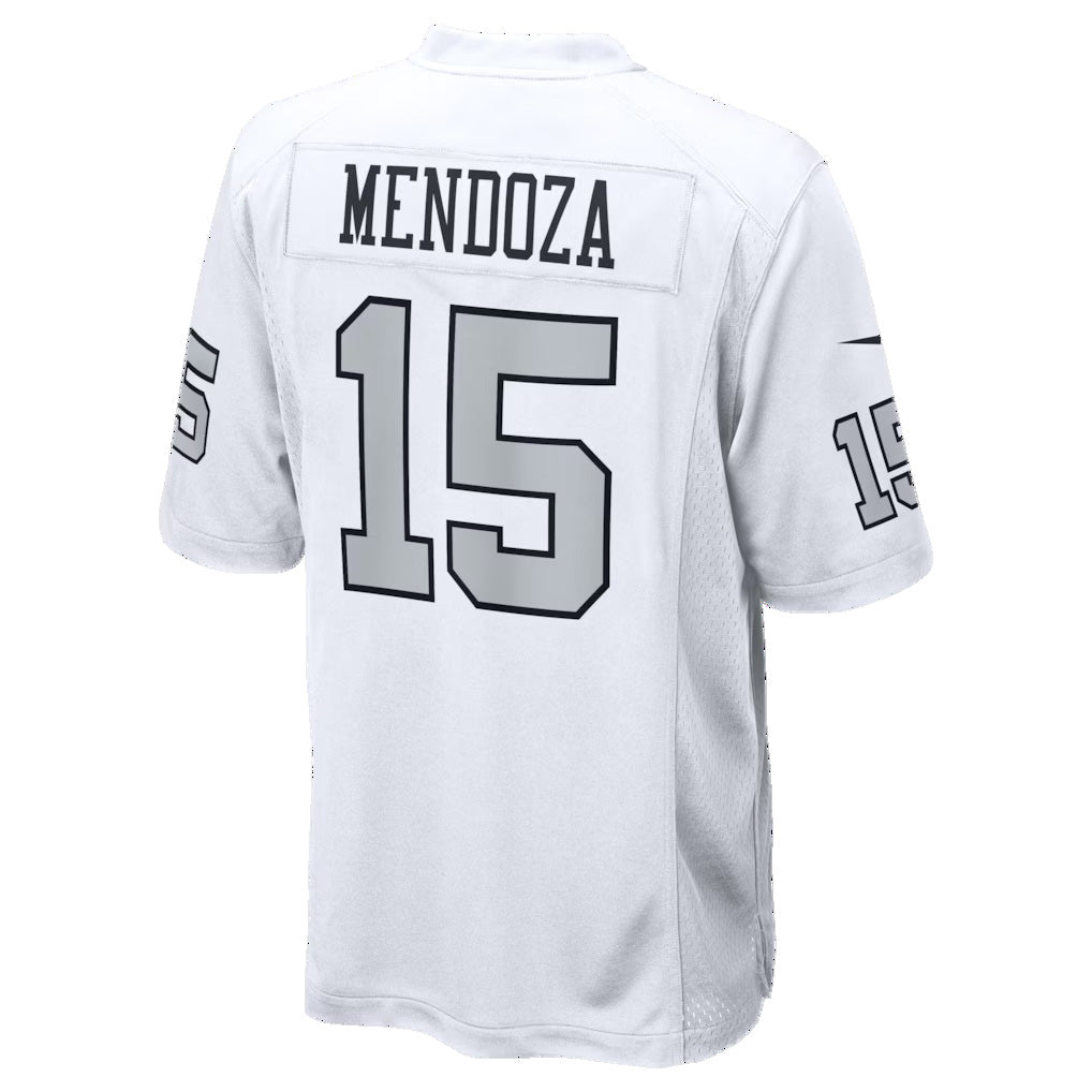 Kooe LV.Raiders #15 Fernando Mendoza White Alternate Game Player Stitched Jerseys