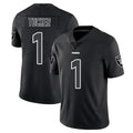 Kooe LV.Raiders #1 Tre Tucker Player Black Limited Black Impact Home Game Stitched Jerseys