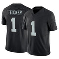 Kooe LV.Raiders #1 Tre Tucker Player Black Limited Vapor F.U.S.E. Home Game Stitched Jerseys