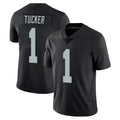 Kooe LV.Raiders #1 Tre Tucker Player Black Limited Vapor Untouchable Home Game Stitched Jerseys