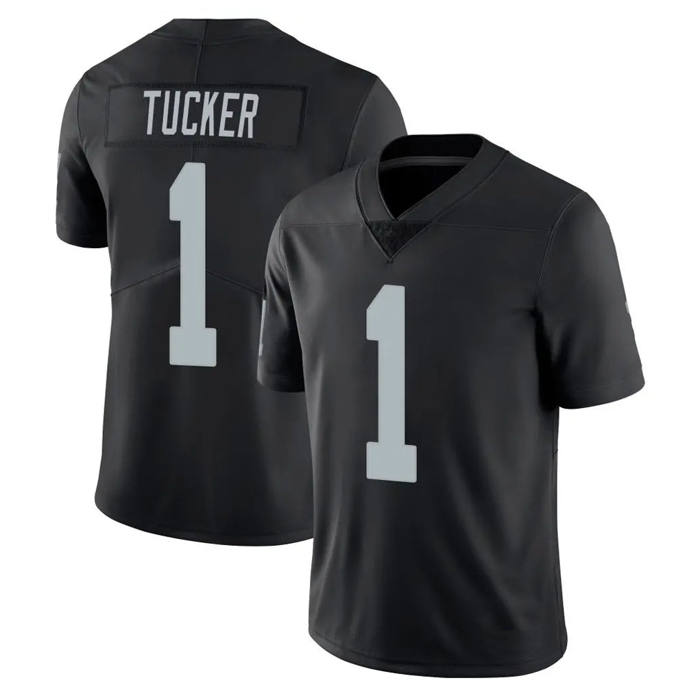 Kooe LV.Raiders #1 Tre Tucker Player Black Limited Vapor Untouchable Home Game Stitched Jerseys