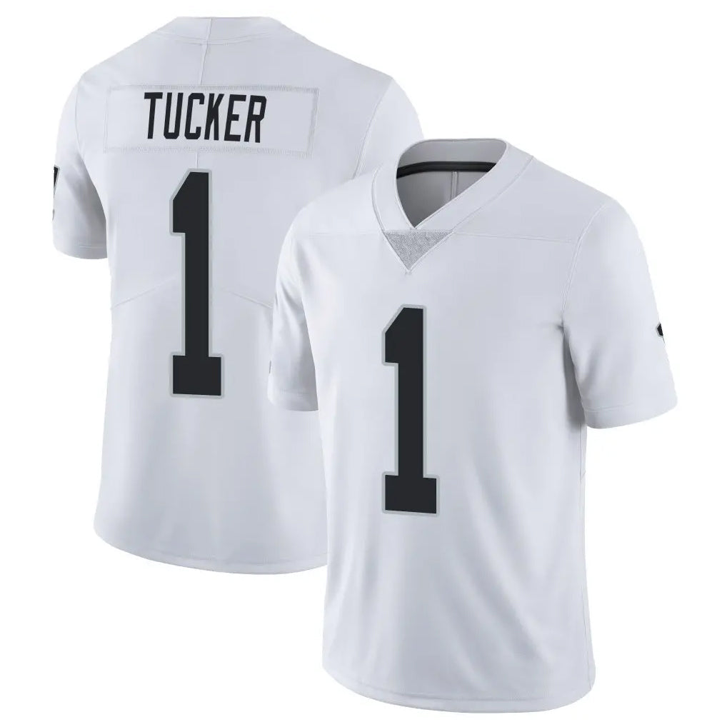 Kooe LV.Raiders #1 Tre Tucker Player White Limited Vapor Untouchable Home Game Stitched Jerseys