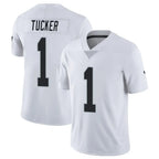 Kooe LV.Raiders #1 Tre Tucker Player White Limited Vapor Untouchable Home Game Stitched Jerseys