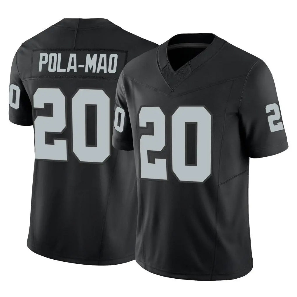 Kooe LV.Raiders #20 Isaiah Pola-Mao Player Black Limited Vapor F.U.S.E. Home Game Stitched Jerseys
