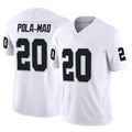 Kooe LV.Raiders #20 Isaiah Pola-Mao Player White Limited Vapor F.U.S.E. Home Game Stitched Jerseys