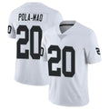 Kooe LV.Raiders #20 Isaiah Pola-Mao Player White Limited Vapor Untouchable Home Game Stitched Jerseys