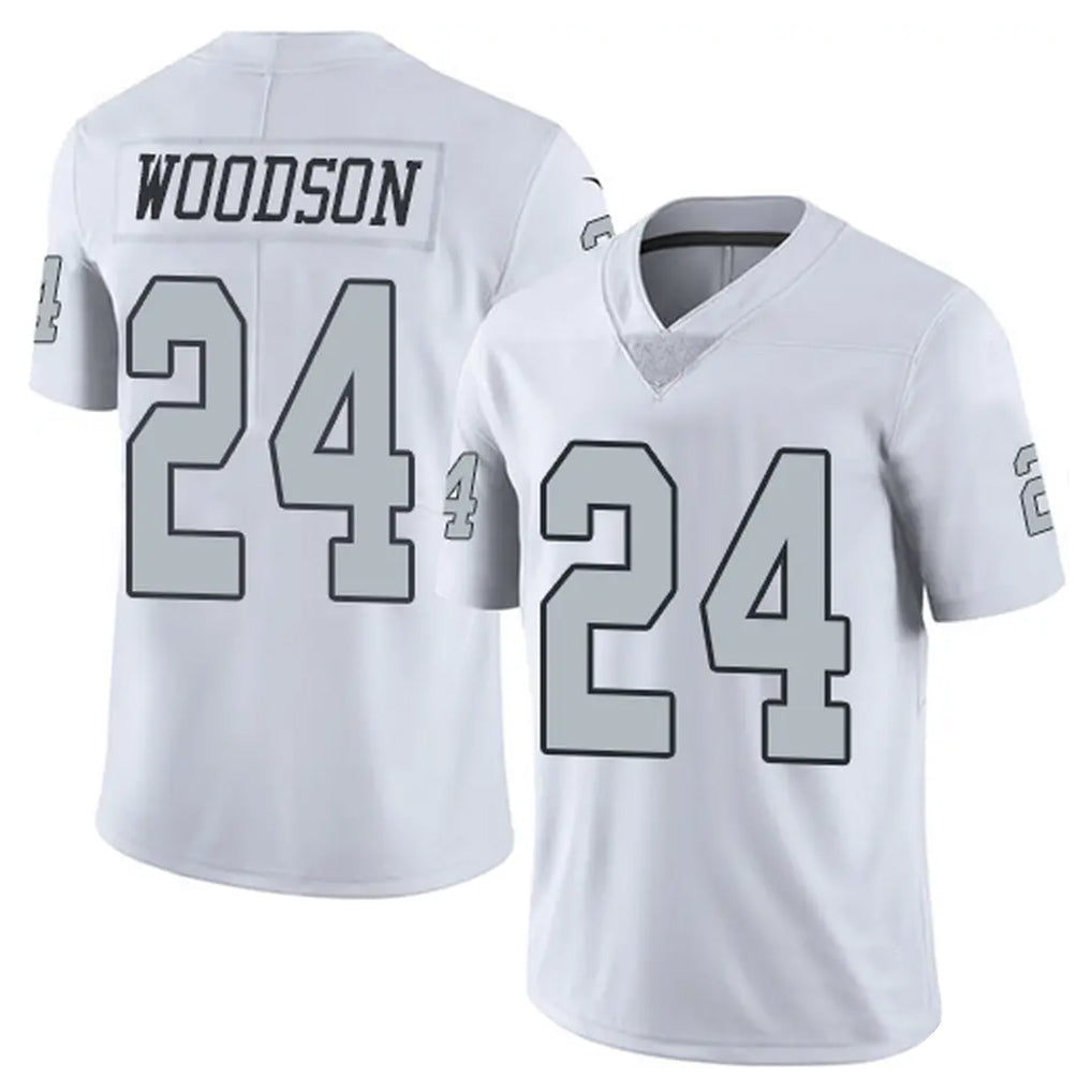 Kooe LV.Raiders #24 Charles Woodson Player White Alternate Vapor Limited Stitched Jerseys