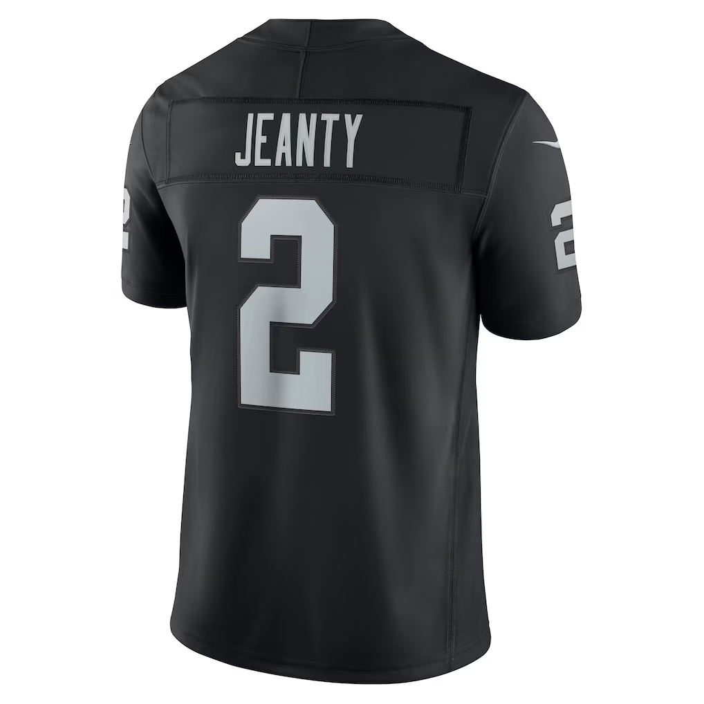 Kooe LV.Raiders #2 Ashton Jeanty Black Team Vapor F.U.S.E. Stitched Limited Jerseys