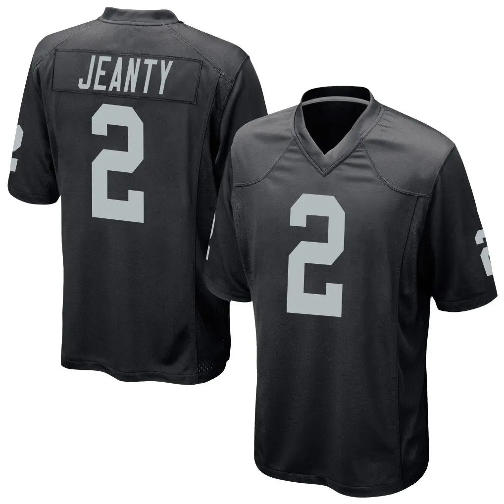Kooe LV.Raiders #2 Ashton Jeanty Player Black Home Game Stitched Jerseys