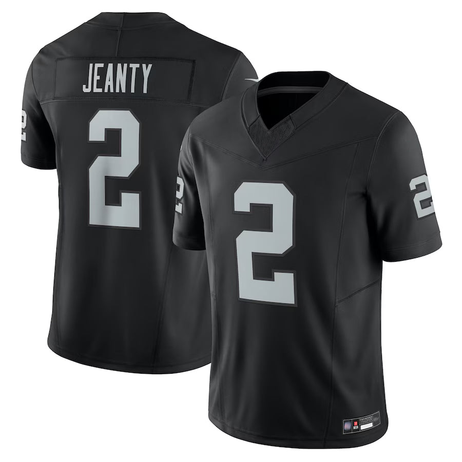 Kooe LV.Raiders #2 Ashton Jeanty Player Black Home Limited Stitched Jerseys