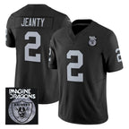 Kooe LV.Raiders #2 Ashton Jeanty Player Black Vapor Limited Home Game Stitched Jerseys