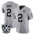 Kooe LV.Raiders #2 Ashton Jeanty Player Gray 2026 Vapor Limited Home Game Stitched Jerseys