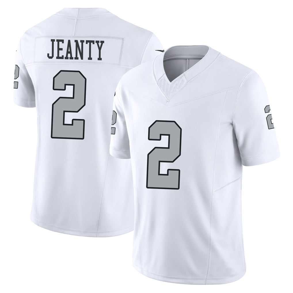 Kooe LV.Raiders #2 Ashton Jeanty Player White Alternate Vapor F.U.S.E Limited Stitched Jerseys