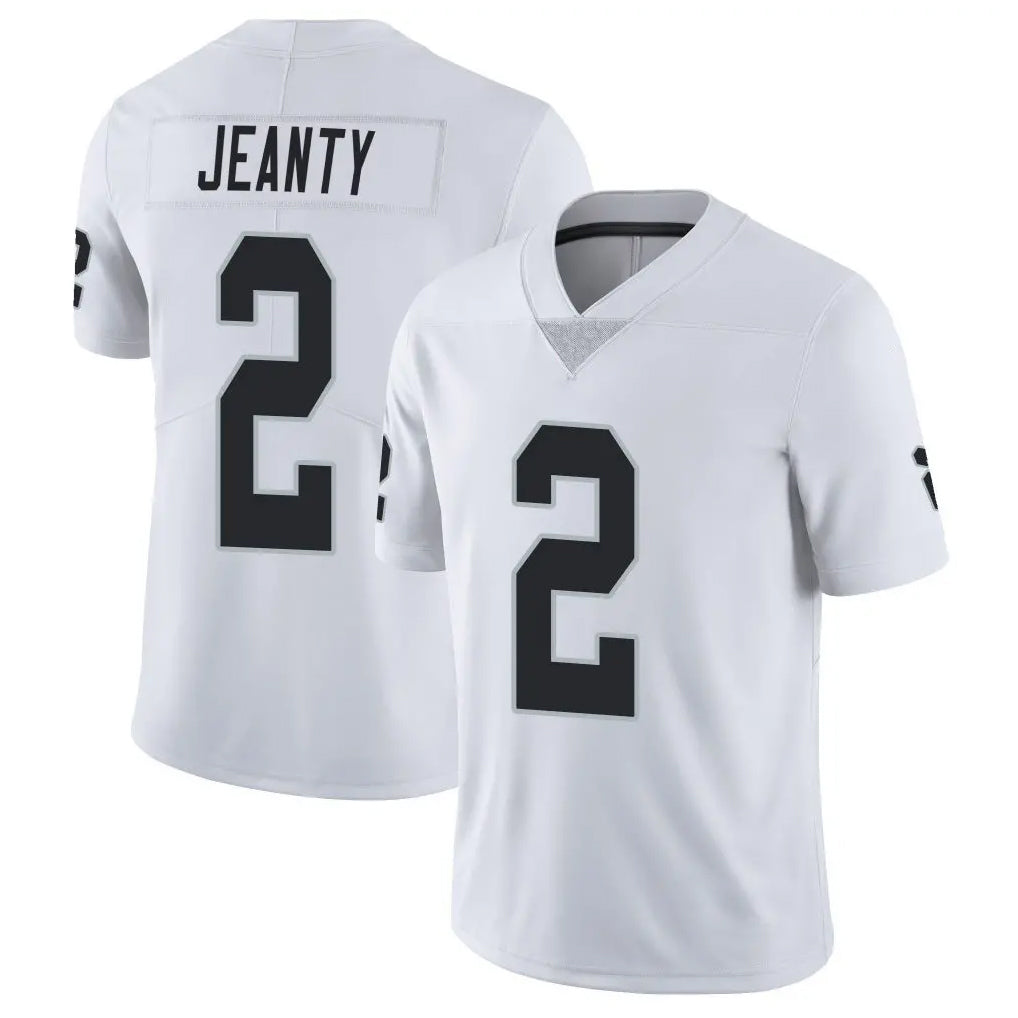 Kooe LV.Raiders #2 Ashton Jeanty Player White Limited Vapor Untouchable Home Game Stitched Jerseys