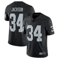 Kooe LV.Raiders #34 Bo Jackson Player Black Vapor Limited Stitched Jerseys