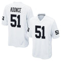 Kooe LV.Raiders #51 Malcolm Koonce Player White Home Game Stitched Jerseys