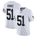 Kooe LV.Raiders #51 Malcolm Koonce Player White Limited Vapor Untouchable Home Game Stitched Jerseys