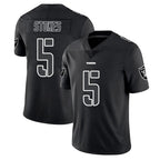 Kooe LV.Raiders #5 Eric Stokes Player Black Limited Black Impact Home Game Stitched Jerseys