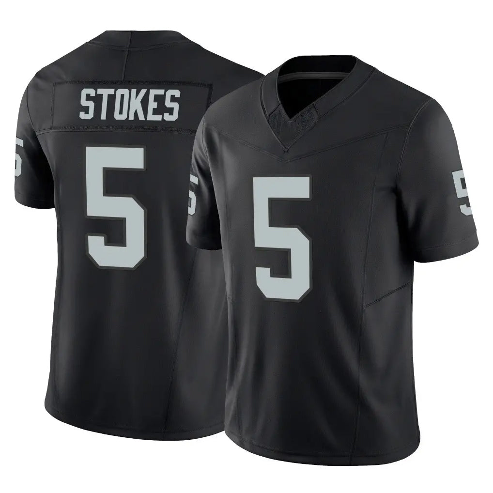 Kooe LV.Raiders #5 Eric Stokes Player Black Limited Vapor F.U.S.E. Home Game Stitched Jerseys
