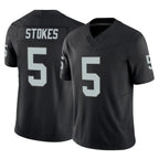 Kooe LV.Raiders #5 Eric Stokes Player Black Limited Vapor F.U.S.E. Home Game Stitched Jerseys