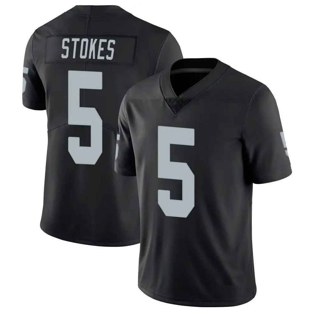 Kooe LV.Raiders #5 Eric Stokes Player Black Limited Vapor Untouchable Home Game Stitched Jerseys