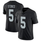 Kooe LV.Raiders #5 Eric Stokes Player Black Limited Vapor Untouchable Home Game Stitched Jerseys