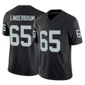 Kooe LV.Raiders #65 Tyler Linderbaum Player Black Limited Vapor F.U.S.E. Home Game Stitched Jerseys