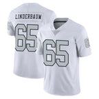 Kooe LV.Raiders #65 Tyler Linderbaum Player White Limited Color Rush Home Game Stitched Jerseys