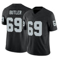 Kooe LV.Raiders #69 Adam Butler Player Black Limited Vapor F.U.S.E. Home Game Stitched Jerseys