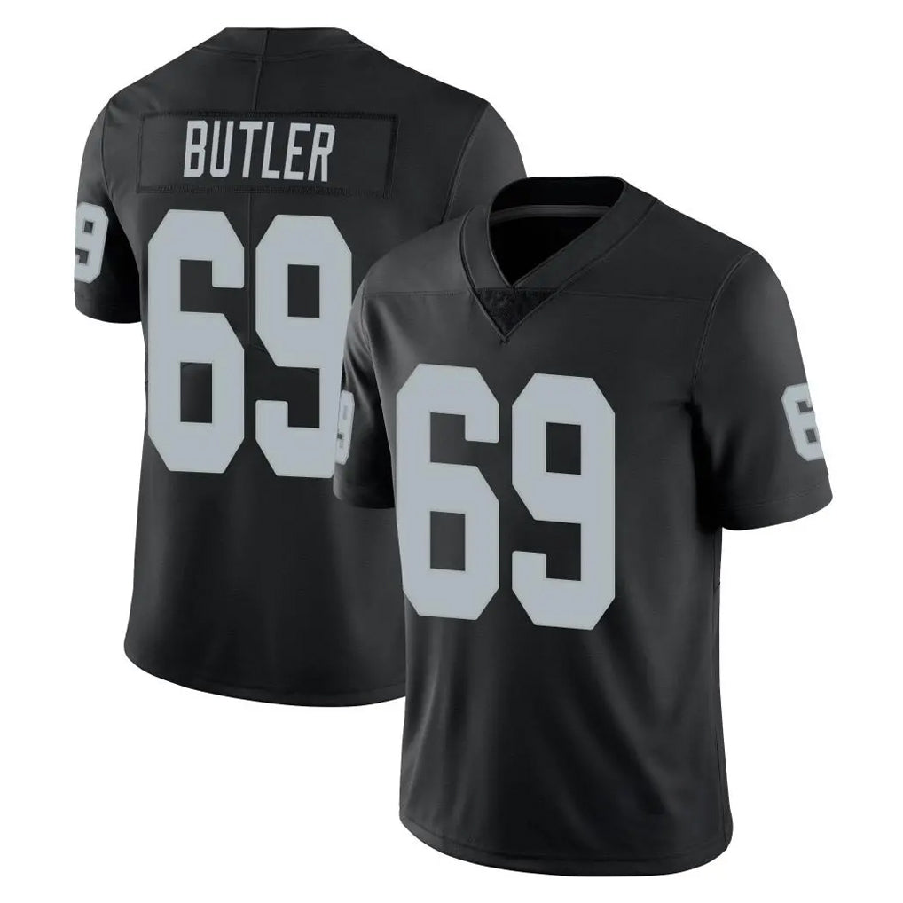 Kooe LV.Raiders #69 Adam Butler Player Black Limited Vapor Untouchable Home Game Stitched Jerseys