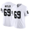Kooe LV.Raiders #69 Adam Butler Player White Limited Vapor F.U.S.E. Home Game Stitched Jerseys
