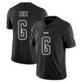 Kooe LV.Raiders #6 A.J. Cole Player Black Limited Black Impact Home Game Stitched Jerseys