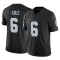 Kooe LV.Raiders #6 A.J. Cole Player Black Limited Vapor F.U.S.E. Home Game Stitched Jerseys