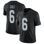 Kooe LV.Raiders #6 A.J. Cole Player Black Limited Vapor Untouchable Home Game Stitched Jerseys
