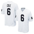 Kooe LV.Raiders #6 A.J. Cole Player White Home Game Stitched Jerseys