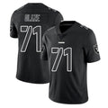 Kooe LV.Raiders #71 DJ Glaze Player Black Limited Black Impact Home Game Stitched Jerseys